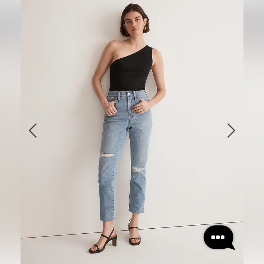 Madewell perfect vintage jeans women’s 25 taller Bradwell ripped